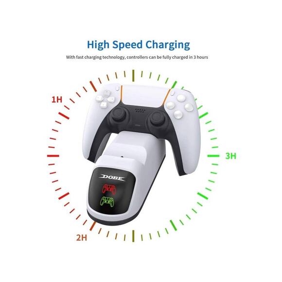 PS5 controller charging dock - Picture 2 of 8